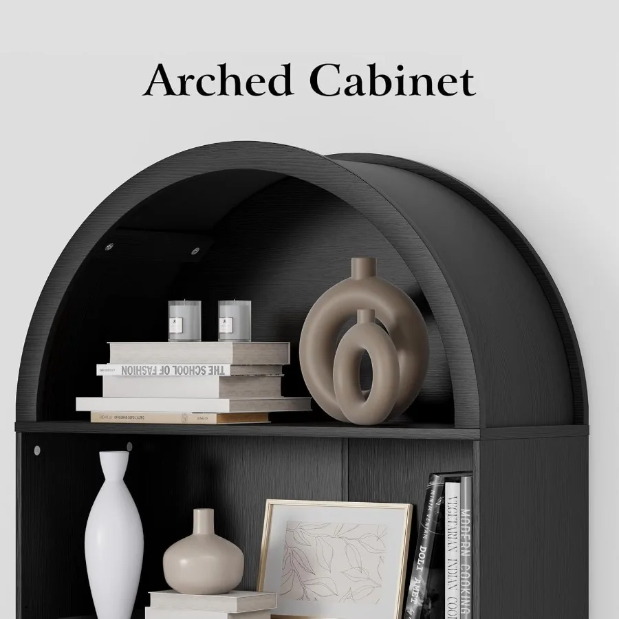 71 Tall Arched Bookshelf for L - Bookshelf 评论和价格