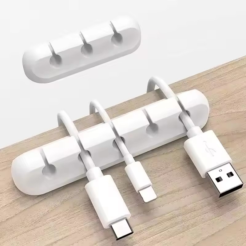 Silicone USB Cable Clip Winder - Desk Organizer 评论和价格