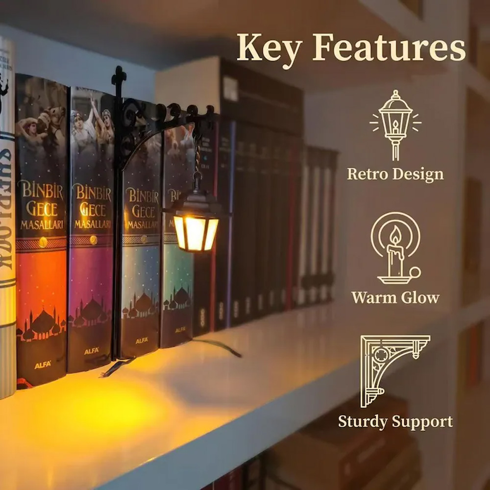 Library Lantern Decorative Boo - Bookshelf 评论和价格