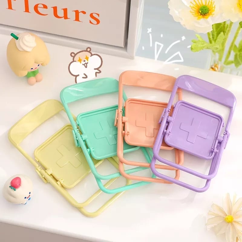 Cute Chair Phone Holder Stand  - Desk Organizer 评论和价格