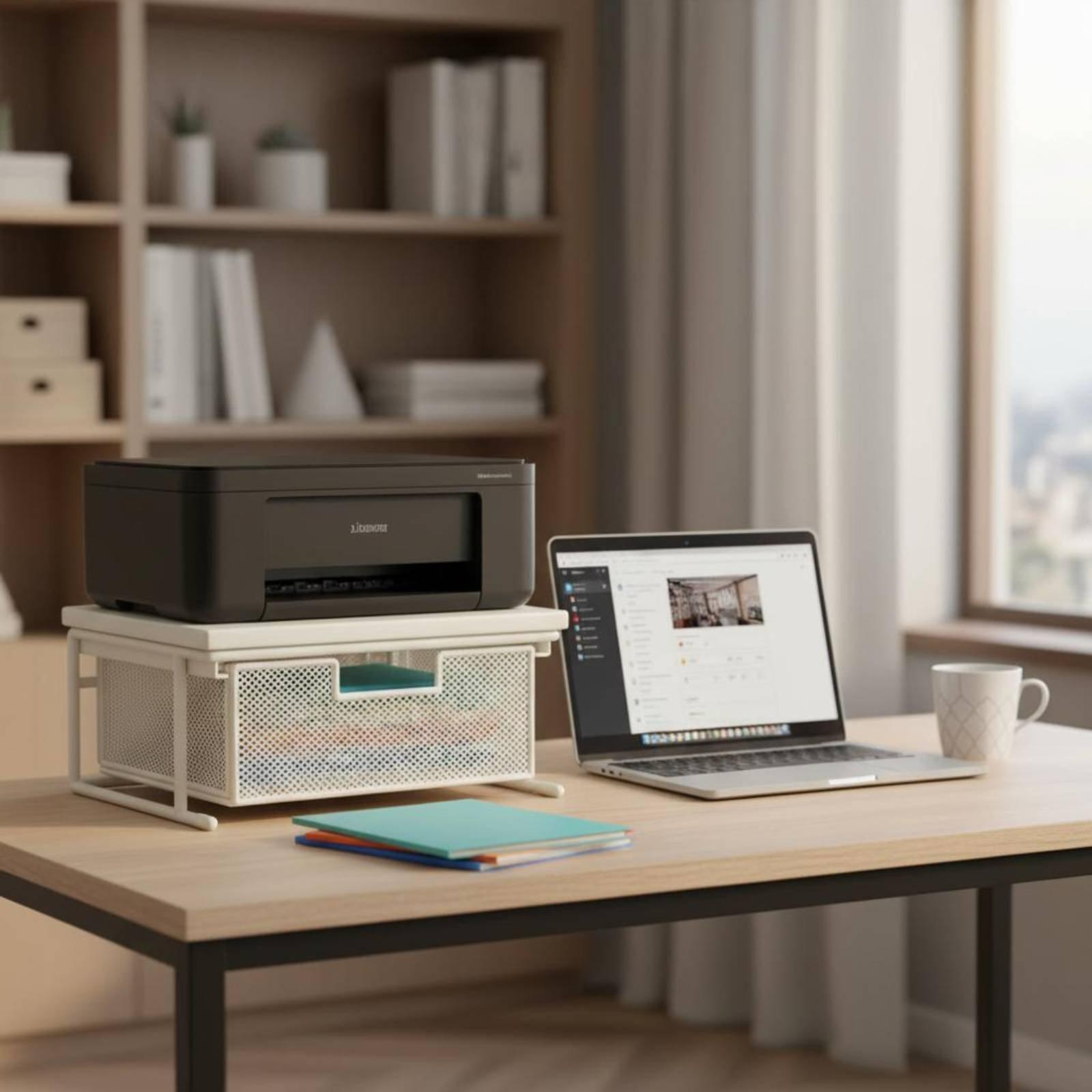Printer Stand with Drawer Stor - Printer Stand 评论和价格